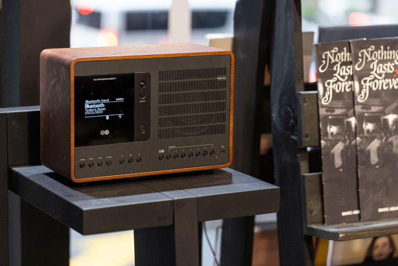 Monocle radio at Spruce Gallery